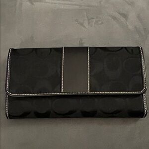 Black Clutch Wallet